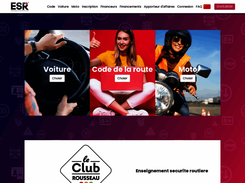 › Voir plus d'informations : Esr Auto Moto École - Permis Auto / Moto En Super Accéléré