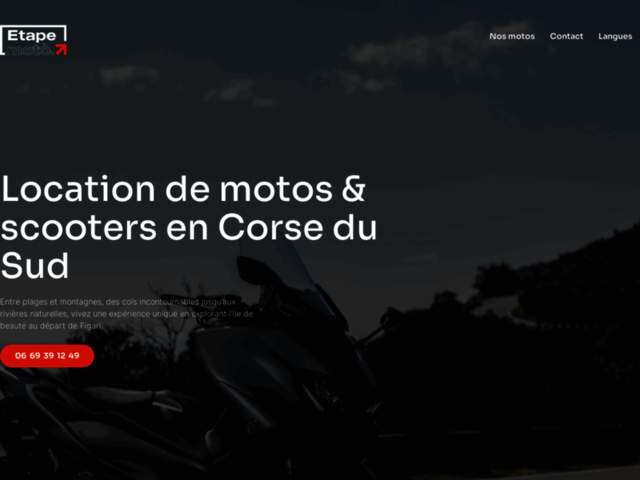 › Voir plus d'informations : Étape moto