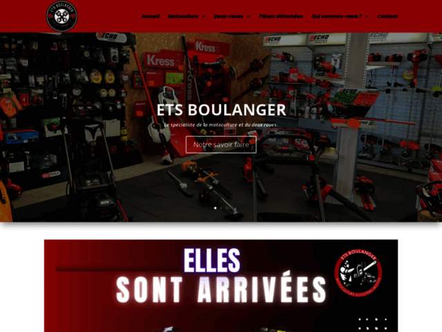 › Voir plus d'informations : ETS BOULANGER
