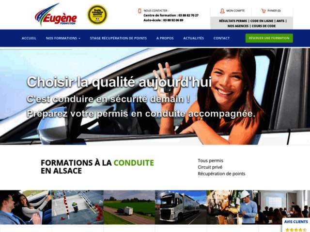 › Voir plus d'informations : Driving School Eugene - Eschau