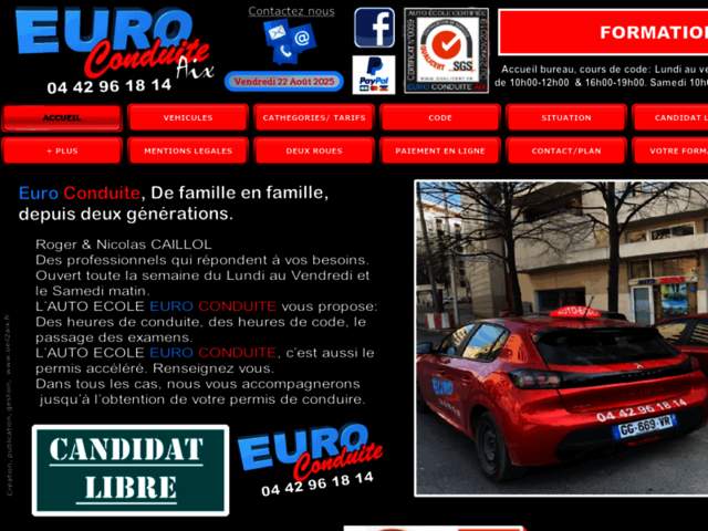 › Voir plus d'informations : Driving School Euro Conduite Aix En Provence