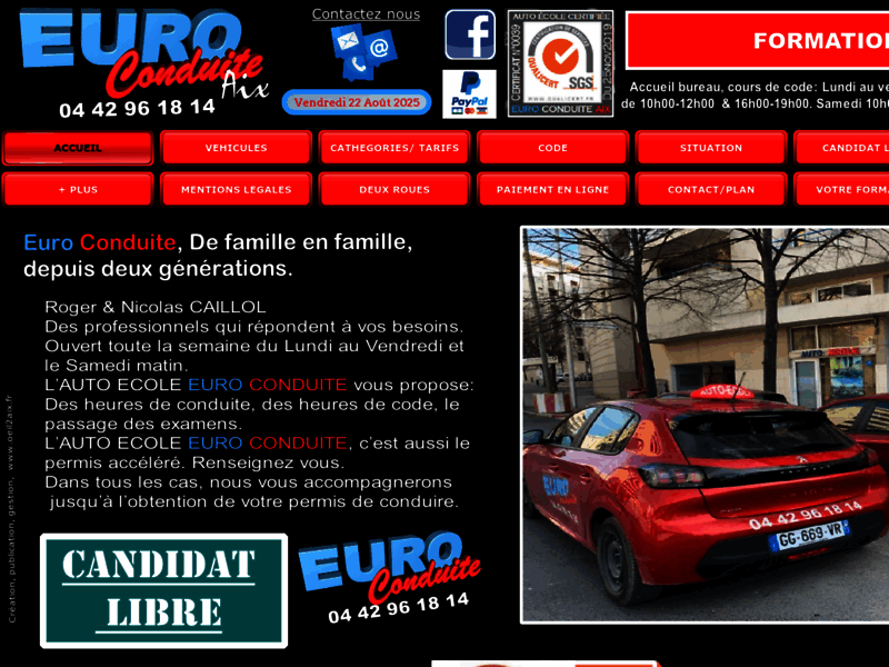 › Voir plus d'informations : Driving School Euro Conduite Aix En Provence
