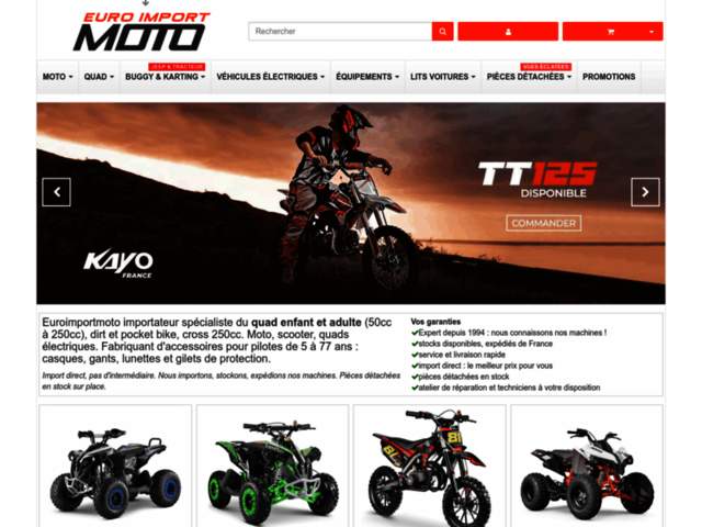 › Voir plus d'informations : EIM - Euro Import Moto