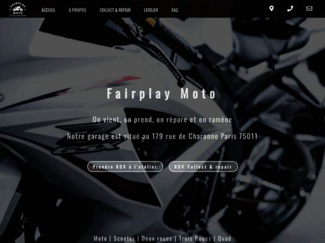 › Voir plus d'informations : Fairplay Moto