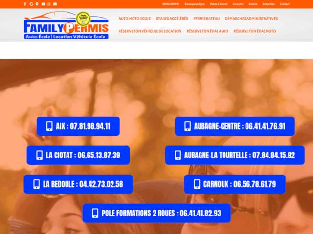 Family Permis - Auto-Moto-Ecole / Hire Vehicle School
