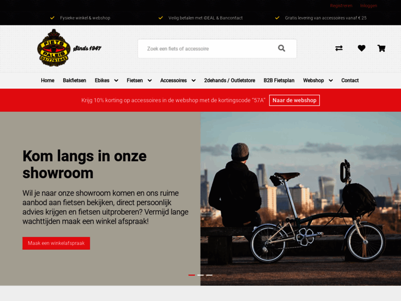 › Voir plus d'informations : Fietspaleis / Bakfietspaleis / E-Mobility Center