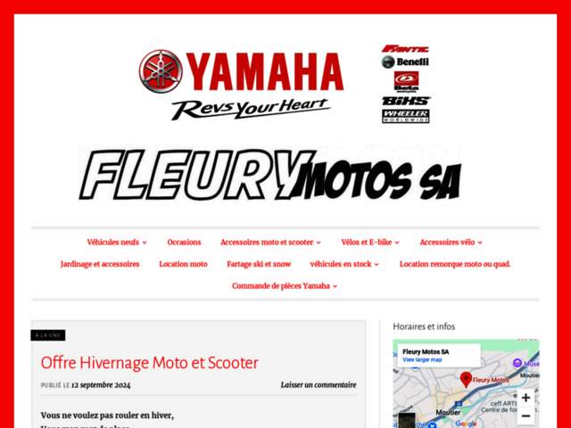 › Voir plus d'informations : Fleury Motos SA