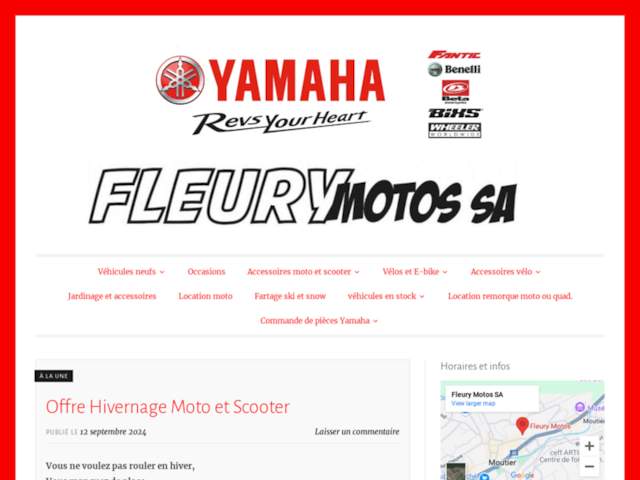 › Voir plus d'informations : Fleury Motos SA