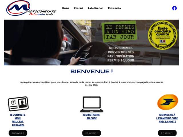 › Voir plus d'informations : Motoconduite
