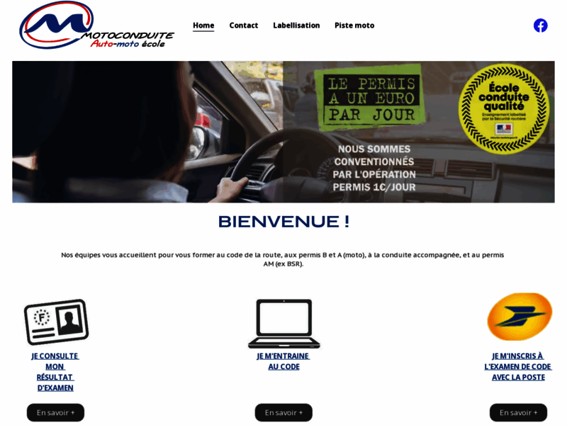 › Voir plus d'informations : Motoconduite