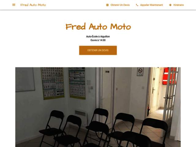 › Voir plus d'informations : Fred auto moto