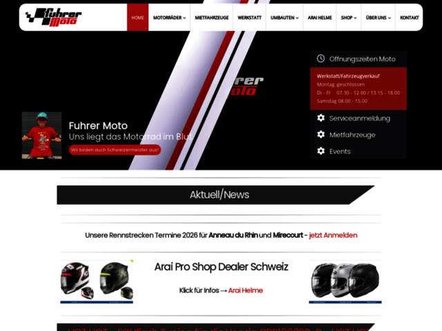 › Voir plus d'informations : Fuhrer Moto (Thal-Garage Fuhrer AG)