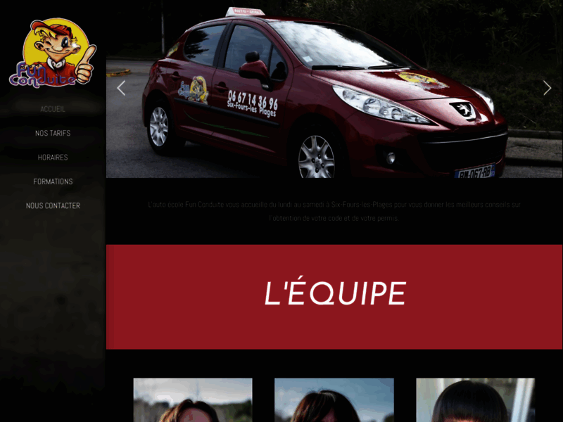 › Voir plus d'informations : Fun Conduite