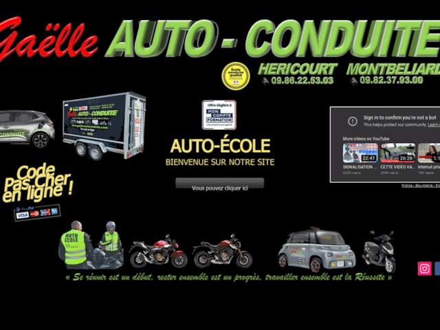 Gaelle Auto-Conduite Montbeliard