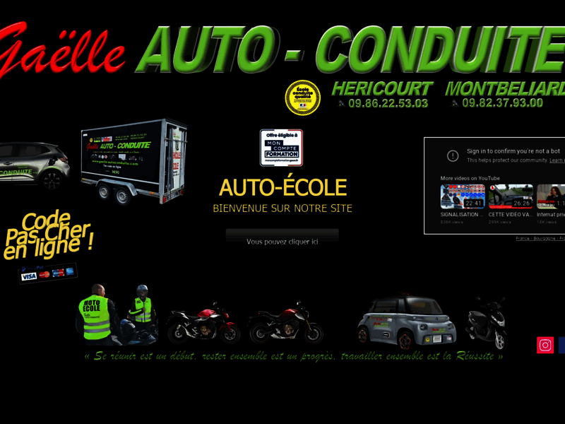 › Voir plus d'informations : Gaelle Auto-Conduite Montbeliard