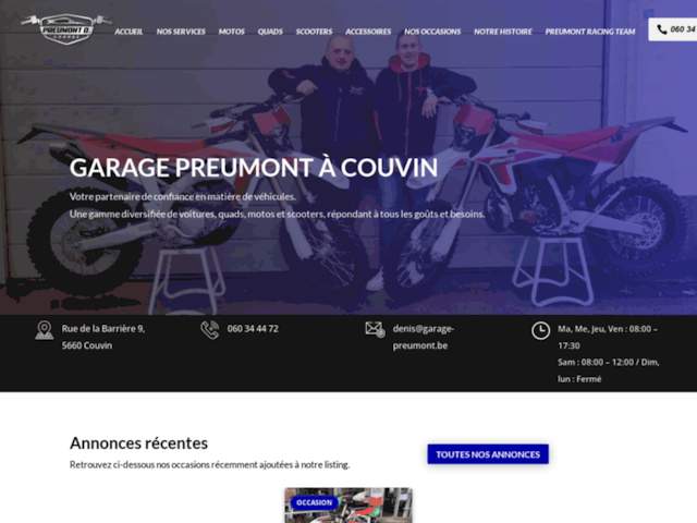 GARAGE CARROSSERIE PREUMONT D.
