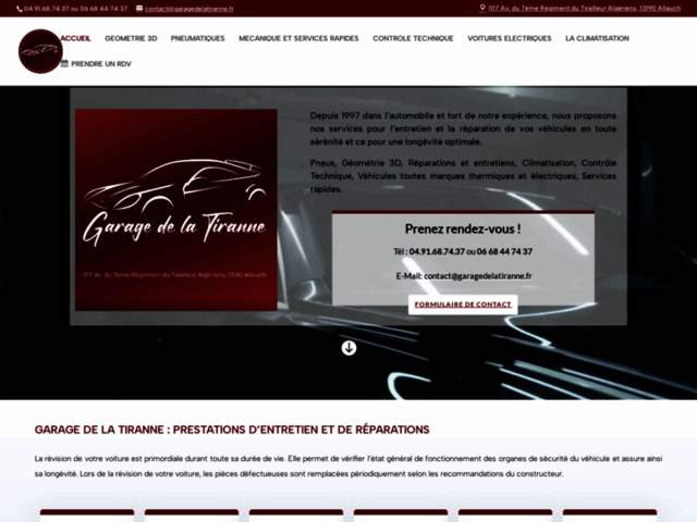 › Voir plus d'informations : Garage de la Tiranne - Nouveaux propriétaires depuis le 01/05/2023 -