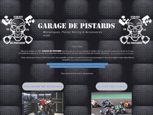 Garage de Pistards