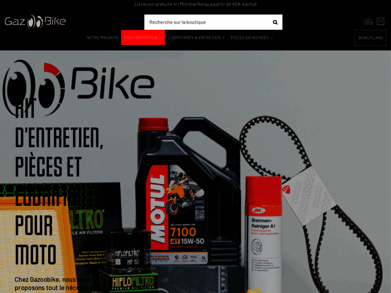 › Voir plus d'informations : Gazoobike