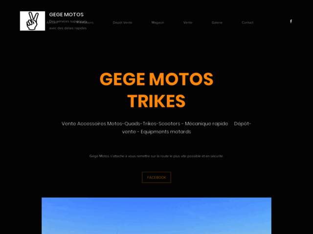 › Voir plus d'informations : Gege Moto