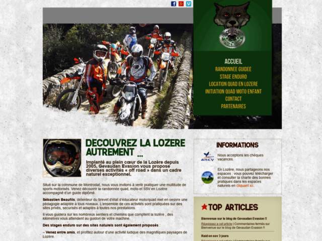 › Voir plus d'informations : Gevaudan Evasion