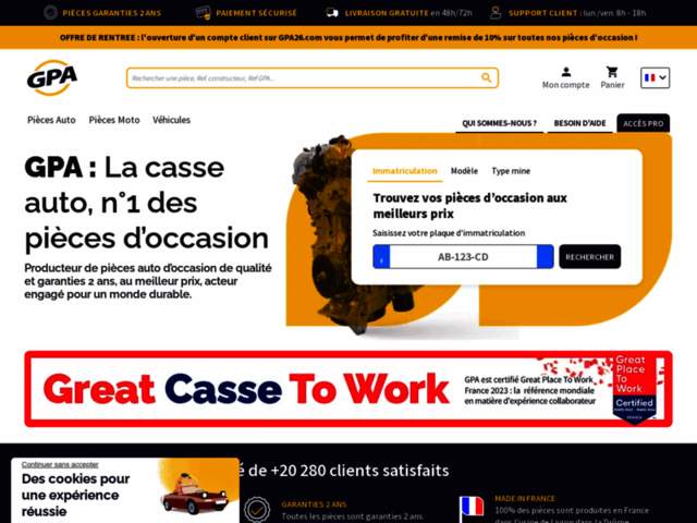 › Voir plus d'informations : GPA