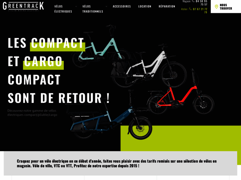 › Voir plus d'informations : Greentrack