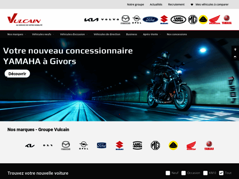 › Voir plus d'informations : Yamaha | Givors - Vulcain Motos Lyon Sud