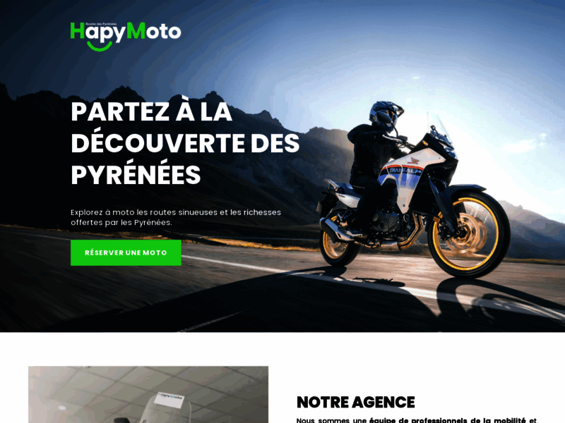 › Voir plus d'informations : HapyMoto Tarbes - Location moto