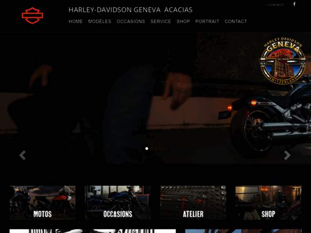 › Voir plus d'informations : Harley Davidson "Official Dealer" Geneva