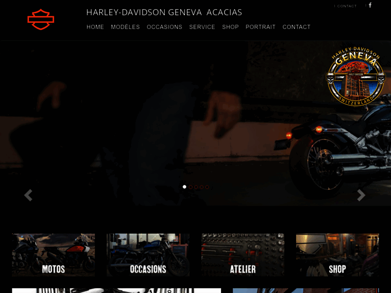 › Voir plus d'informations : Harley Davidson "Official Dealer" Geneva