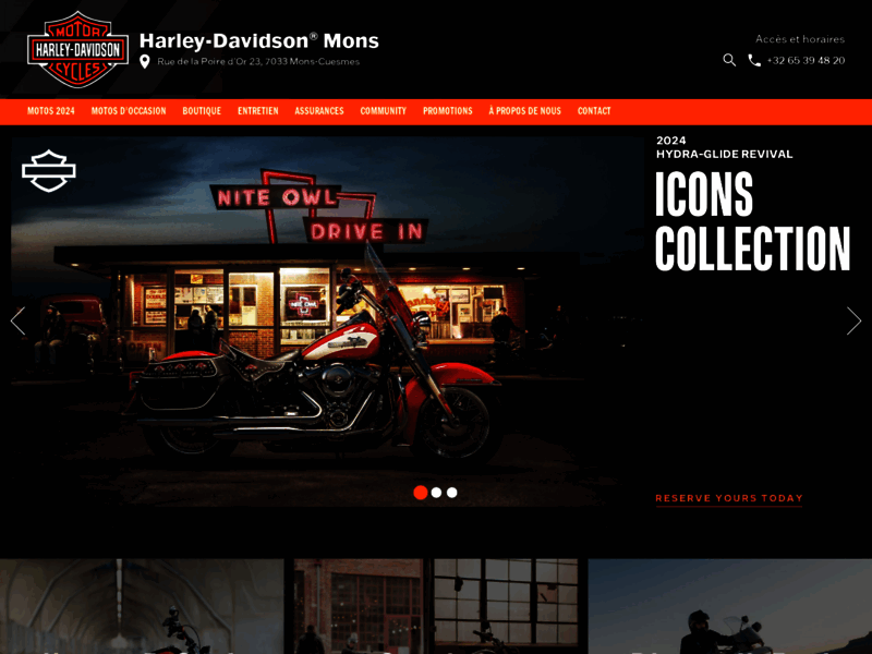 › Voir plus d'informations : Harley-Davidson