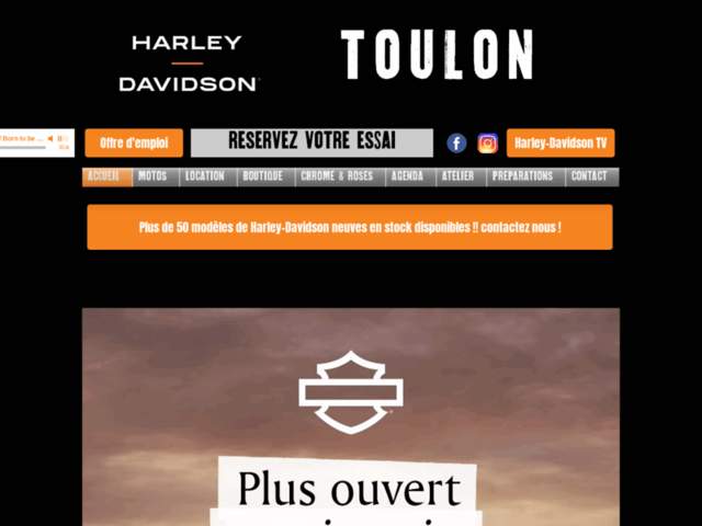 › Voir plus d'informations : Harley-Davidson TOULON