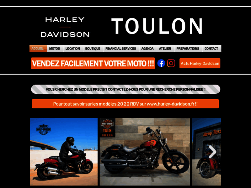 › Voir plus d'informations : Harley-Davidson TOULON