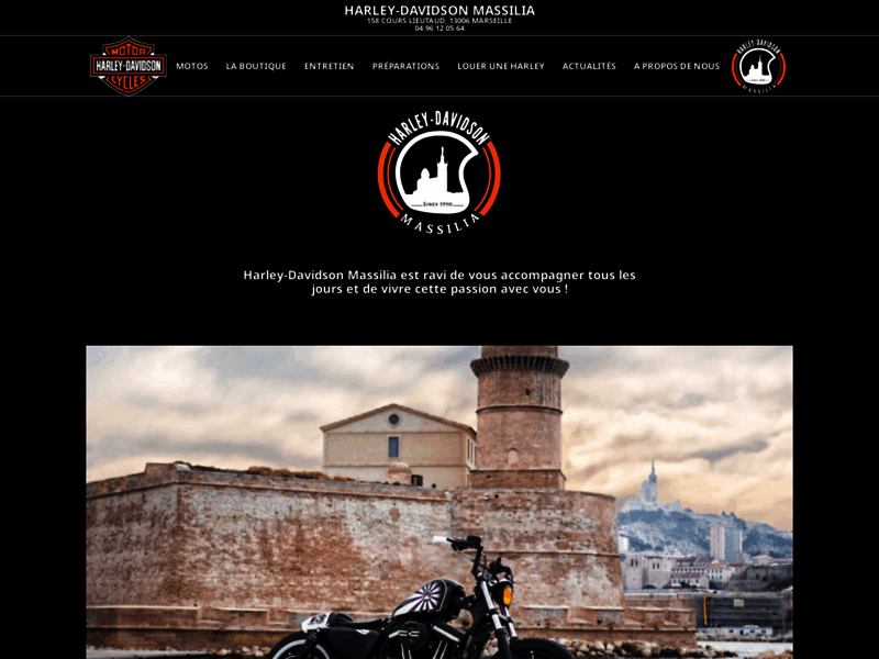 › Voir plus d'informations : Harley Davidson Massilia