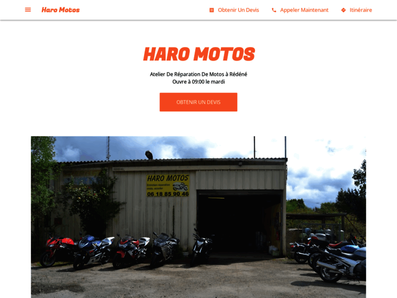 › Voir plus d'informations : Haro Motos
