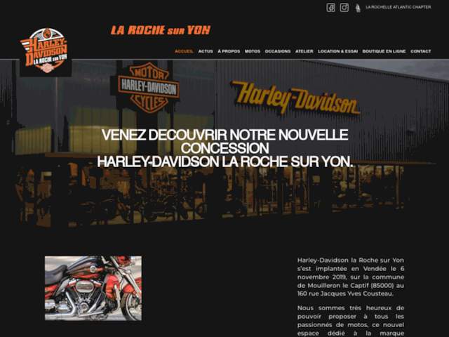 HARLEY-DAVIDSON LA ROCHE SUR YON