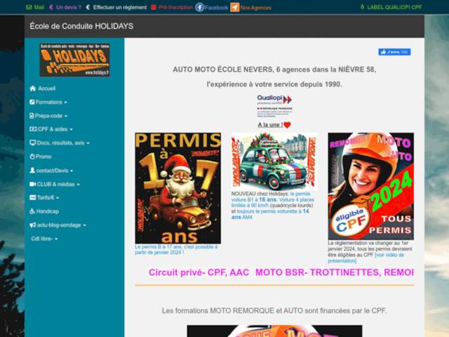 Auto Moto Trailer École Holidays