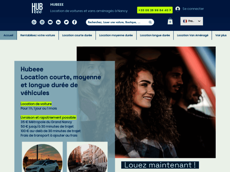 › Voir plus d'informations : Hubeee - Location de voitures, Location de véhicules, Location van aménagés et Camping Car, Location Motos et Scooters