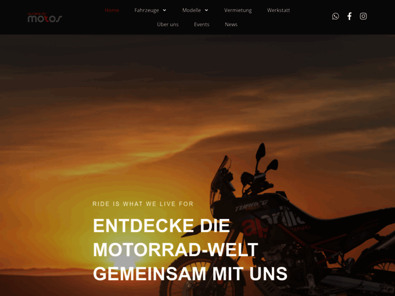 › Voir plus d'informations : Hunkeler-Motos GmbH