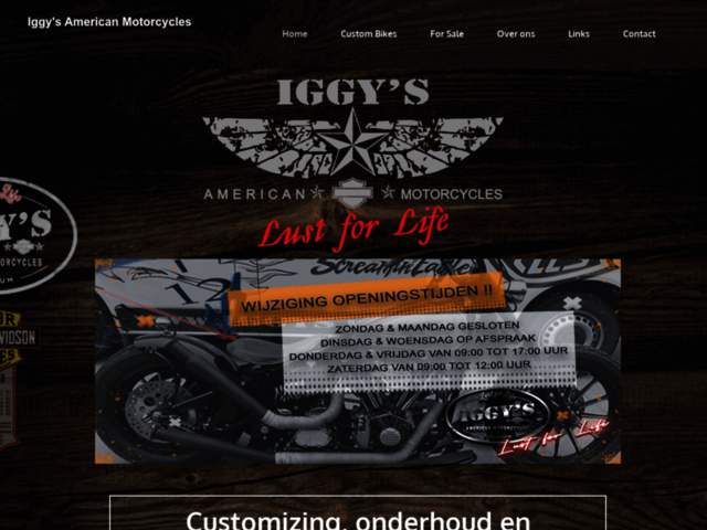 › Voir plus d'informations : Iggy's American Motorcycles