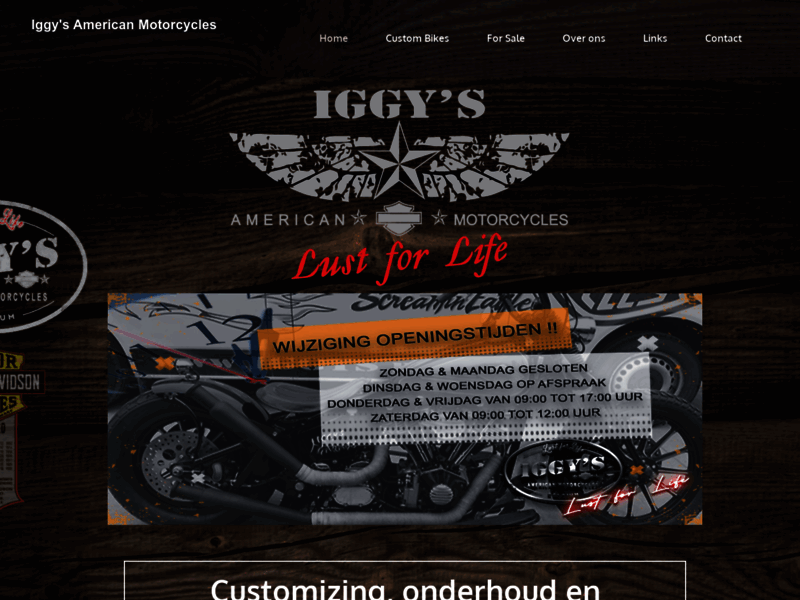 › Voir plus d'informations : Iggy's American Motorcycles