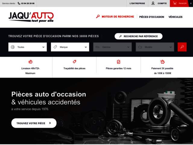 › Voir plus d'informations : Jaqu'Auto | Granges-La-Ville | Recycleur auto et utilitaire