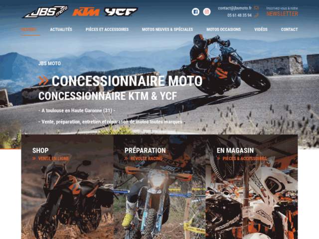 › Voir plus d'informations : JBS Moto, concession KTM Toulouse