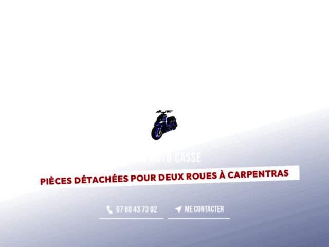 › Voir plus d'informations : Jéjé Moto Casse