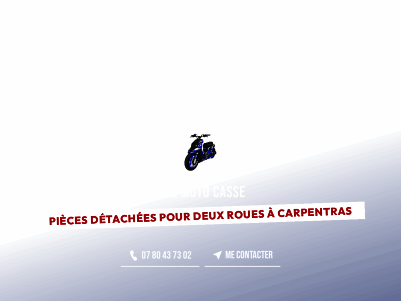 › Voir plus d'informations : Jéjé Moto Casse