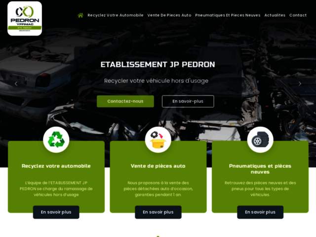› Voir plus d'informations : Casse et pièces Automobiles Yffiniac Saint Brieuc Cotes d’Armor 22 - PEDRON