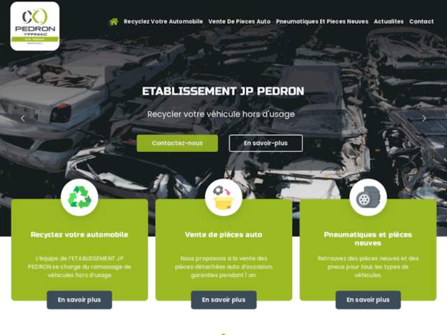 Casse et pièces Automobiles Yffiniac Saint Brieuc Cotes d’Armor 22 - PEDRON