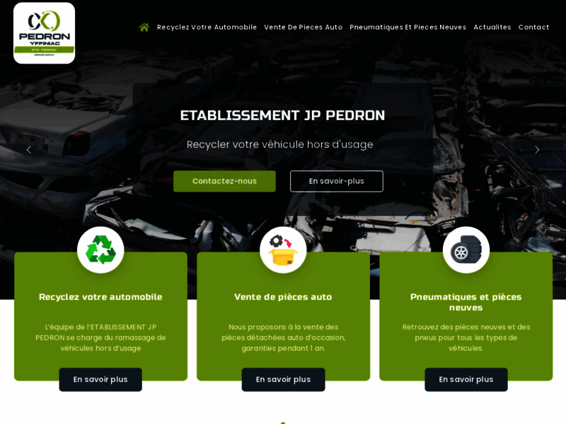 › Voir plus d'informations : Casse et pièces Automobiles Yffiniac Saint Brieuc Cotes d’Armor 22 - PEDRON