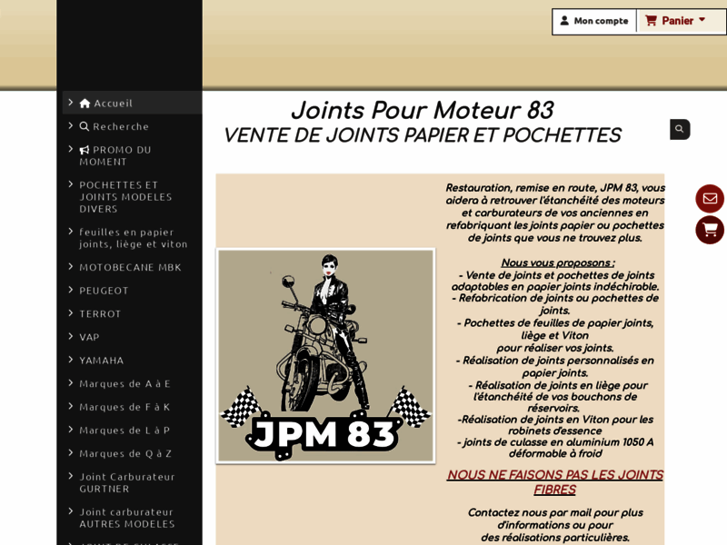 › Voir plus d'informations : JPM 83